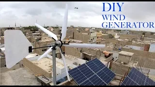 Building a Wind Generator using a Hoverboard