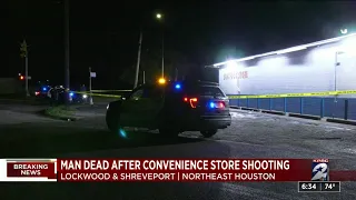 Man dead after convenience store shooting in northeast Houston, police say