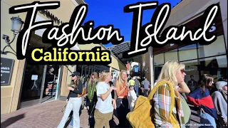 Newport Beach Fashion Island Walk 🇺🇸 California, USA. Walking Tour, Travel Guide, [4K HDR]