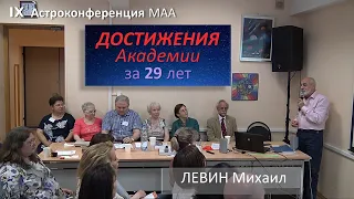 Достижения Академии Астрологии за 29 лет работы (новые подходы, творчество, процессы). Михаил Левин