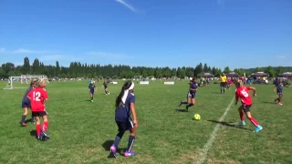 Seattle Crossfire U11 Girls Super 9v9 Championship Game - Whitfield SC 07 Girls (Royal)