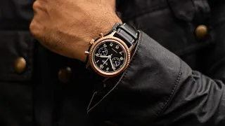 Introducing the Hanhart x The Rake & Revolution Limited Edition Bronze 417 Chronograph