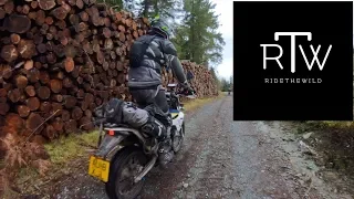 Ride The Wild in Snowdonia, Wales, the TET, a 701 and a CRF 250L