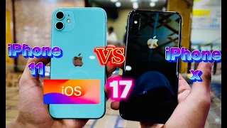 iPhone 11 vs iPhone X comparison in 2024