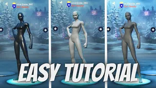 How to get ALL WHITE & ALL BLACK Superhero Skins In Fortnite Chapter 5 (Unpatched)