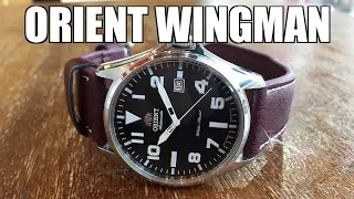 Orient Wingman 41mm Military Collection Automatic Watch Review (ER2D009B) - Perth WAtch #261