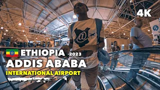 🇪🇹Ethiopia Transit at Addis Ababa International Airport 4K