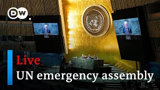 Watch live: United Nations General Assembly emergency meeting on Ukraine - Day 2 | DW News