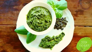 Molho Pesto de sementes de abóbora