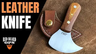 MAKING A HEAD KNIFE | Round Knife for Leather Work | Knife Making