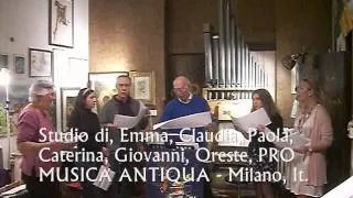 Michael Praetorius, PUER NATUS, Pro Musica Antiqua, G. Vianini, Milano, it.