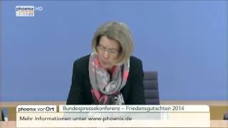 Friedensgutachten 2014: Ines-Jaqueline Werkner am 03.06.2014