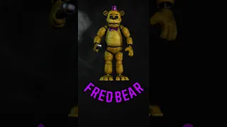 L'animatronique à l'ORIGINE de l'histoire de FNAF - Fredbear #fivenightsatfreddys #fnaf #gaming