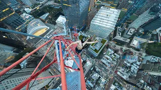 Sunrise Crane Climb in NYC