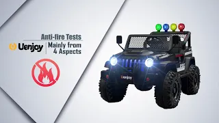 Uenjoy Sunshine truck anti-fire test video