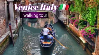 24 October 2023 4K walking Tour of Venice Italy 🇮🇹| most beautiful walk in Italy 🇮🇹 venice|