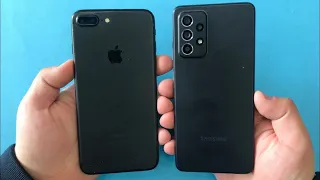 Samsung Galaxy A52 vs iPhone 7 Plus