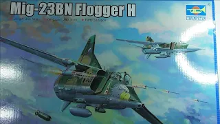 Mig-23BN Flogger H 1:48 Trumpeter - Unboxing