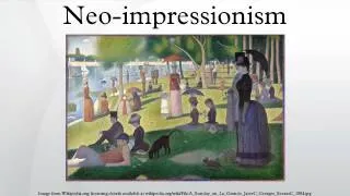 Neo-impressionism