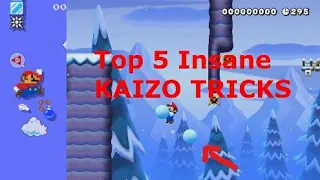 Top 5 Most Insane Kaizo Tricks 2022 -  SMM2