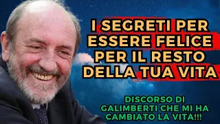 I Segreti per Essere Felici per Sempre - DISCORSO UMBERTO GALIMBERTI [2024]