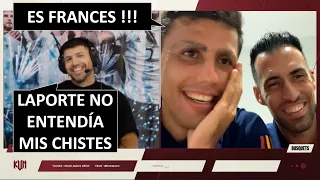 KUN AGUERO CON RODRI Y BUSQUETS - ANECDOTAS EN MANCHESTER CITY Y FC BARCELONA