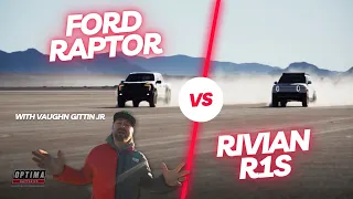 Ford Raptor R vs Rivian Drag Race