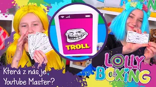 LOLLYBOXING - Která z nás bude Youtube master?