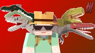 JURASSIC PARK 3 MUSICAL MINECRAFT VERSION