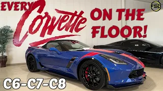 Great Pricing on C6 - C8 Corvette's at Corvette World!!