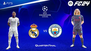 FC 24 - Real Madrid vs Manchester City | UEFA Champion League Quarter Final | PS5™ [4K60]