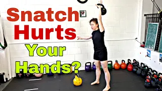 Kettlebell Snatch - Avoid Ripped Hands 👐