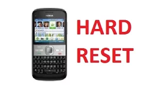 Nokia e5 00 hard reset