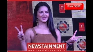 Sunny Leone Stunning Look Tera Intezaar Trailer Launch