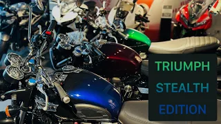 Triumph T100 , Speedtwin 900 , Speedtwin 1200 Stealth Edition có sẵn tại Triumphhanoi.