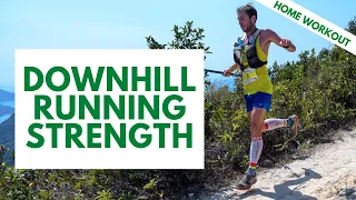 Build Strength for Downhill Running - FOLLOW ALONG WORKOUT