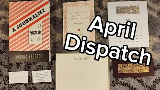 Unboxing the April 2024 Thornwillow Press Dispatch Box - A Journalist at War by Brooke Kroeger