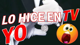 💰RUTINA CON MONEDAS MUY FACIL Y VISUAL HECHA POR MI EN TV REVELADA | MAGIA IMPOSIBLE💰