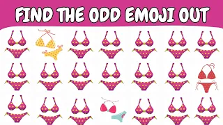 HOW SHARP ARE YOUR EYES #141 l Find The Odd Emoji l Emoji Puzzle Quiz