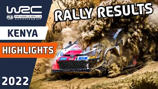 WRC Rally Highlights : Safari Rally Kenya 2022 - Final Sunday Action and Rally Results.