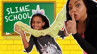 Will Naiah and Elli PASS or FAIL Slime School Test Day? New Toy School