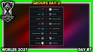 Worlds 2021 | GROUPS DAY 2 (Live-View #5 | Day #7: Group Stage Day 2)