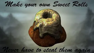 Bake Sweet Rolls from Skyrim