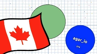 The Rise and Fall of Canada (agar.io w/ Friends)