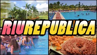 RIU REPUBLICA Hotel - Bavaro - Punta Cana - Dominican Republic (4k)