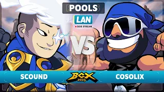Cosolix vs Scound - Pools - Brawlhalla World Championship 2023 - LAN 1v1