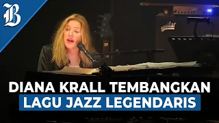 Penyanyi Jazz Diana Krall Tampil Memukau saat Konser Tunggal di Jakarta