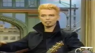 David Bowie and Iman on the Rosie O'Donnell Show (1997)