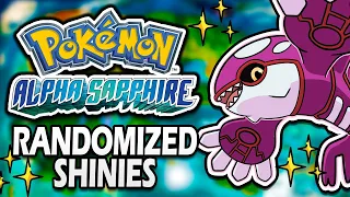 Pokémon Alpha Sapphire But I Can Only Use RANDOMIZED SHINIES!