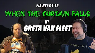 Greta Van Fleet: When The Curtain Falls | Two Old Musicians React!